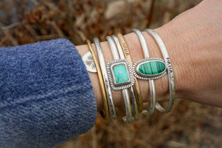 Mama Cuff- Silver