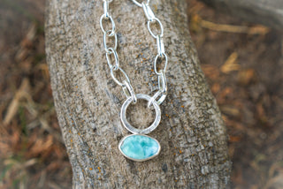 Mermaid Choker- Larimar
