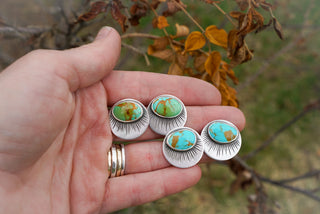 First Light Posts- Blue Turquoise
