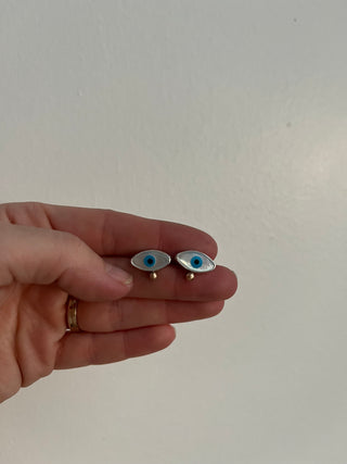 Third Eye Posts- Mother of Pearl
