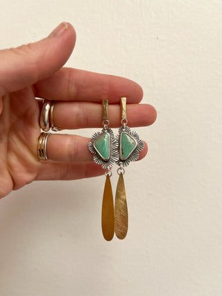 Whimsy Earrings- Turquoise