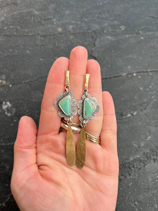 Whimsy Earrings- Turquoise