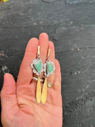 Whimsy Earrings- Turquoise