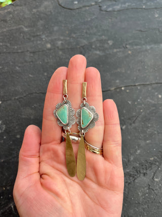 Whimsy Earrings- Turquoise