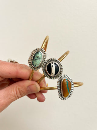 Relic Cuff- Ribbon Turquoise
