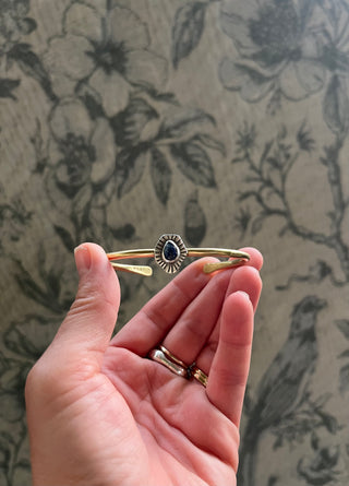 Relic Cuff- Lapis (Small)