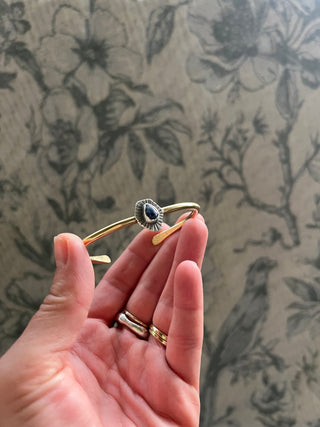 Relic Cuff- Lapis (Small)