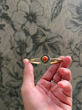 Relic Cuff- Spiny Oyster Shell (Small)
