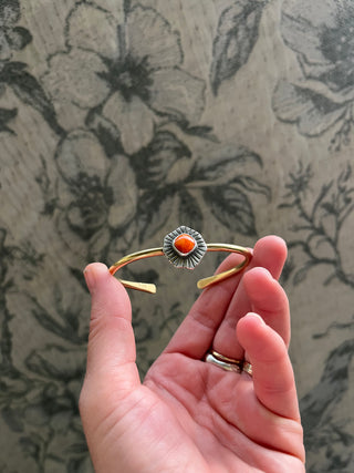 Relic Cuff- Spiny Oyster Shell (Small)