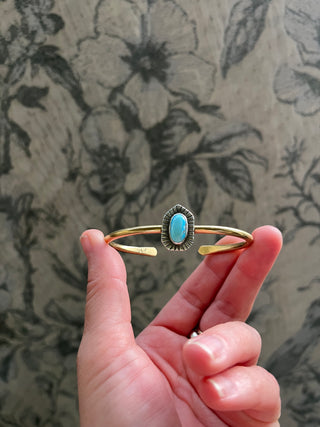 Relic Cuff- Lavender Turquoise (Small)