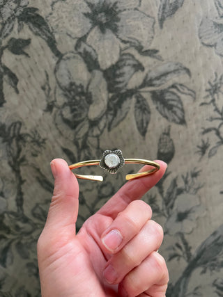 Relic Cuff- Moonstone (Medium)
