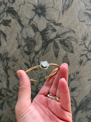 Relic Cuff- Moonstone (Medium)