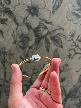 Relic Cuff- Moonstone (Medium)