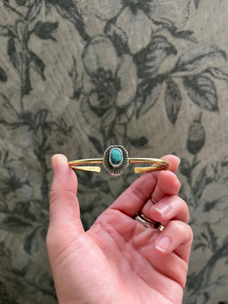 Relic Cuff- Turquoise (Medium)