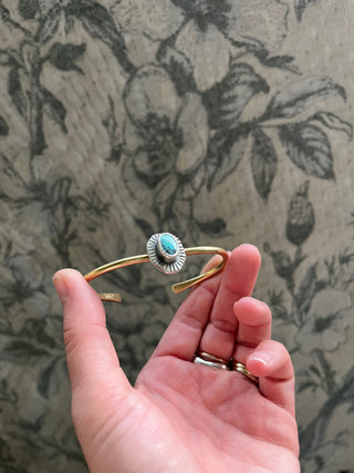 Relic Cuff- Turquoise (Medium)
