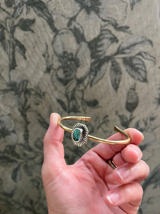 Relic Cuff- Turquoise (Medium)