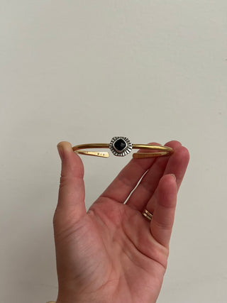 Relic Cuff- Black Onyx (Large)