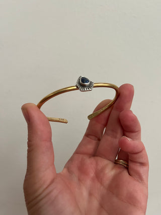 Relic Cuff- Lapis (Small)