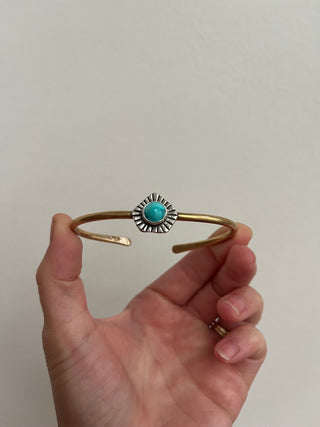 Relic Cuff- Turquoise (Large)