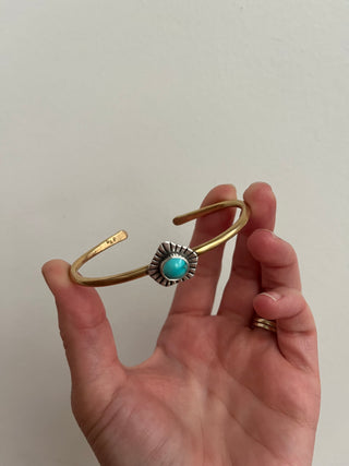 Relic Cuff- Turquoise (Large)