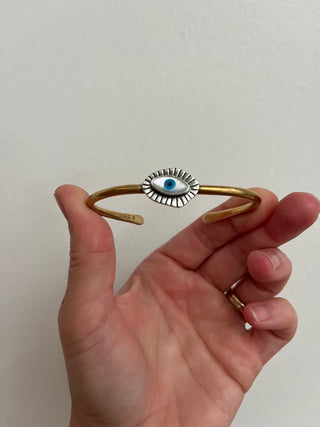 Relic Cuff- Evil Eye (Small)