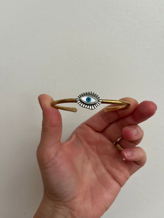 Relic Cuff- Evil Eye (Small)