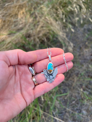 Flora Necklace- Turquoise