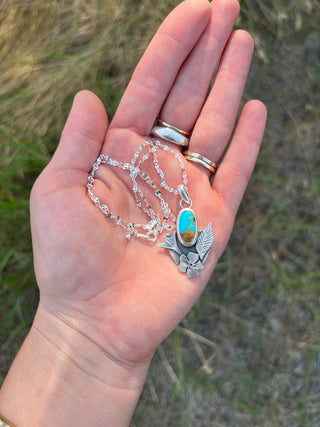 Flora Necklace- Turquoise