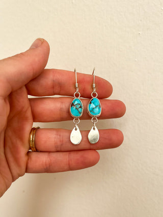Little Tears Earrings- Turquoise