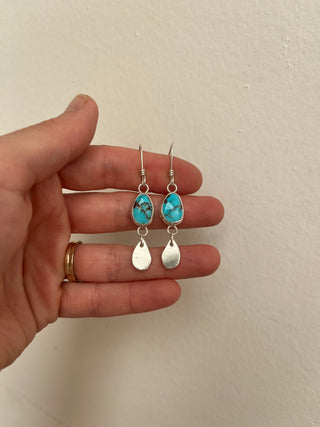 Little Tears Earrings- Turquoise