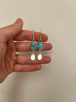 Little Tears Earrings- Turquoise