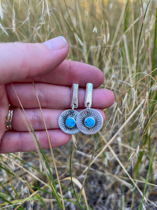 Sunburst Post Earrings