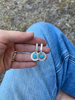 Sunburst Post Earrings