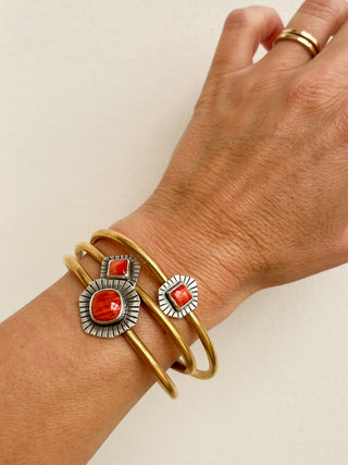 Relic Cuff- Spiny Oyster Shell (Small)