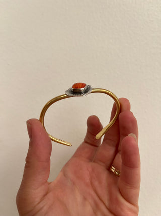 Relic Cuff- Spiny Oyster Shell (Small)