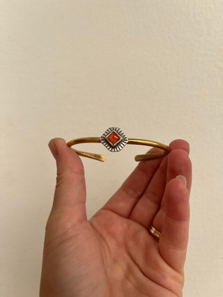 Relic Cuff- Spiny Oyster Shell (Small)