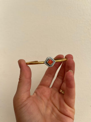 Relic Cuff- Spiny Oyster Shell (Small)