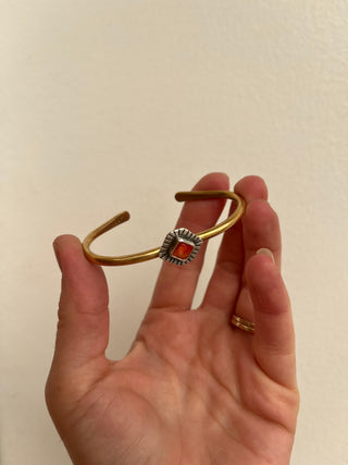 Relic Cuff- Spiny Oyster Shell (Small)