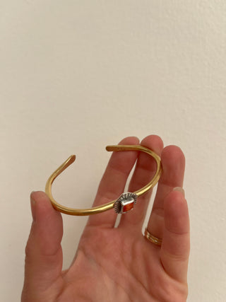 Relic Cuff- Spiny Oyster Shell (Medium)