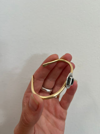 Relic Cuff- Black Onyx (Small)