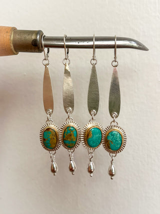 Turquoise Tears Earrings II