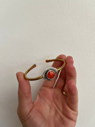 Relic Cuff- Spiny Oyster Shell (Small)