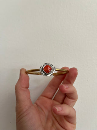 Relic Cuff- Spiny Oyster Shell (Small)