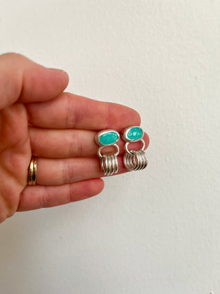 Roller Post Earrings