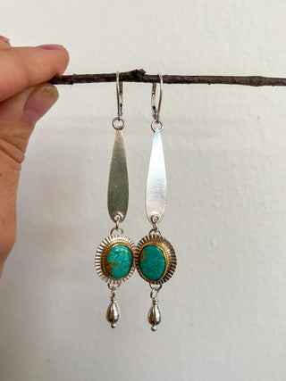 Turquoise Tears Earrings I