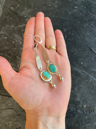 Turquoise Tears Earrings I