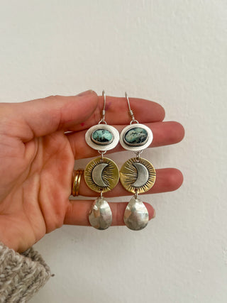 Moonburst Earrings