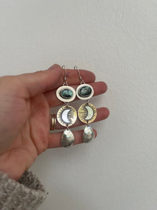 Moonburst Earrings