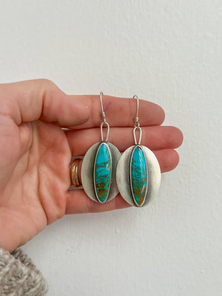 Classic Earrings- Turquoise