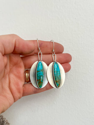 Classic Earrings- Turquoise